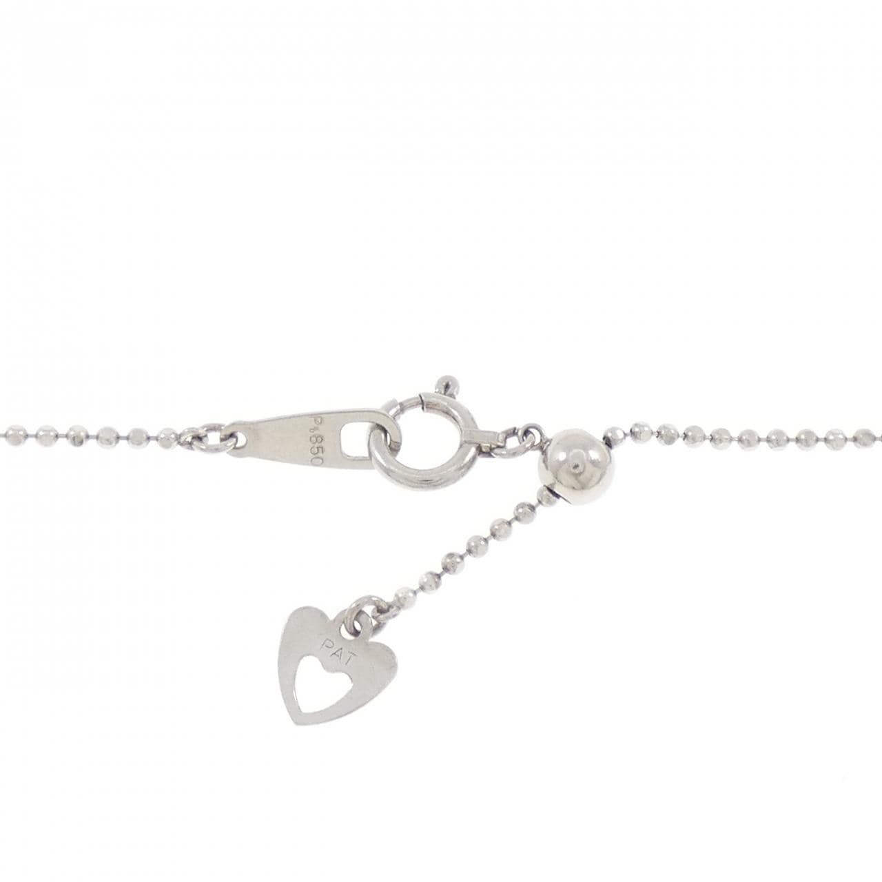 PT900/PT850 クロス ダイヤモンド ネックレス 1.06CT