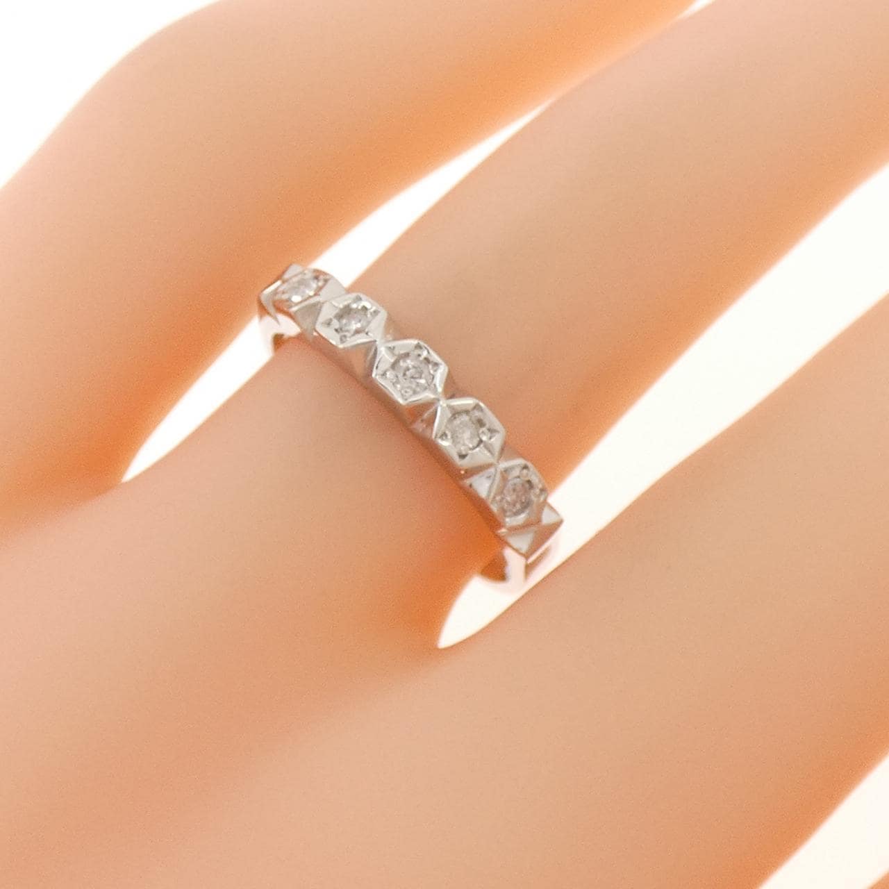 PT900 ダイヤモンド リング 0.10CT