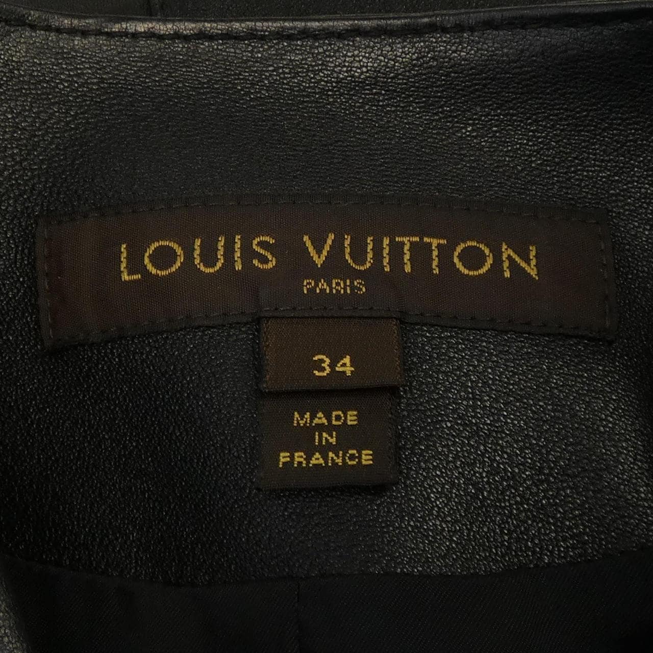 LOUIS VUITTON LOUIS VUITTON Leather Jacket