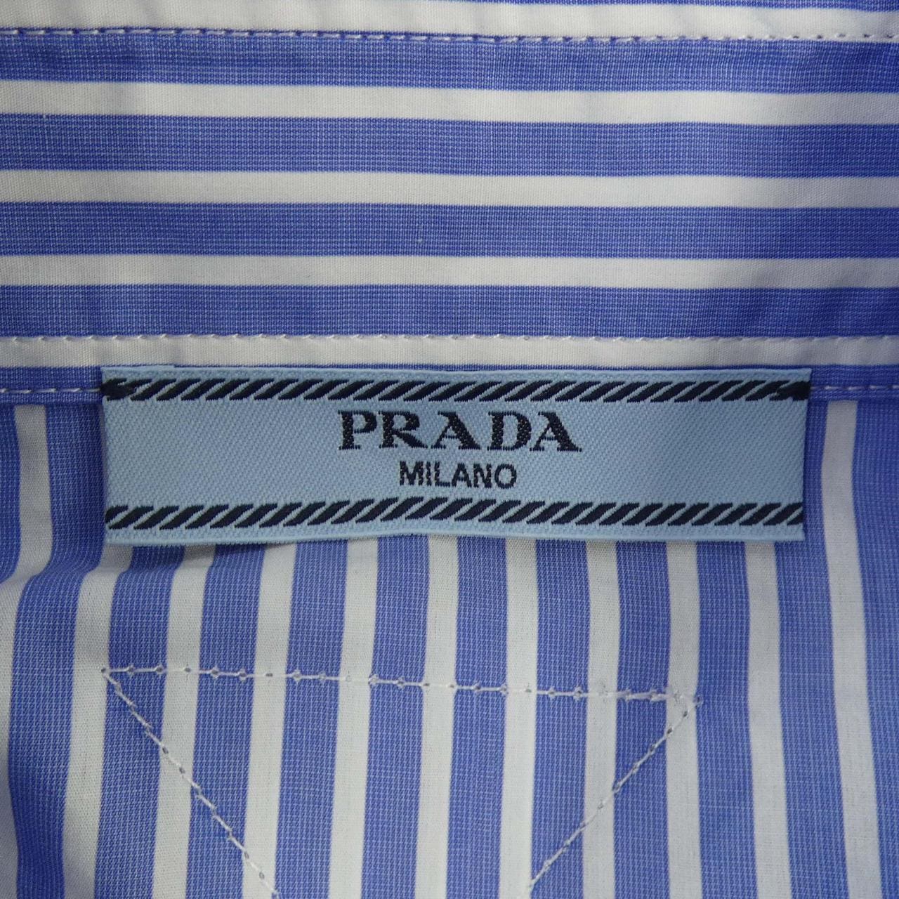 Prada Embroidered Poplin Shirt P471HR SOOO 155U