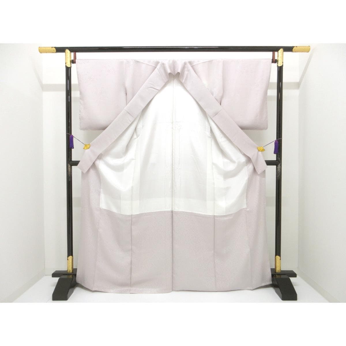 [Unused items] Visiting kimono, silver glaze processing, gradation dyeing