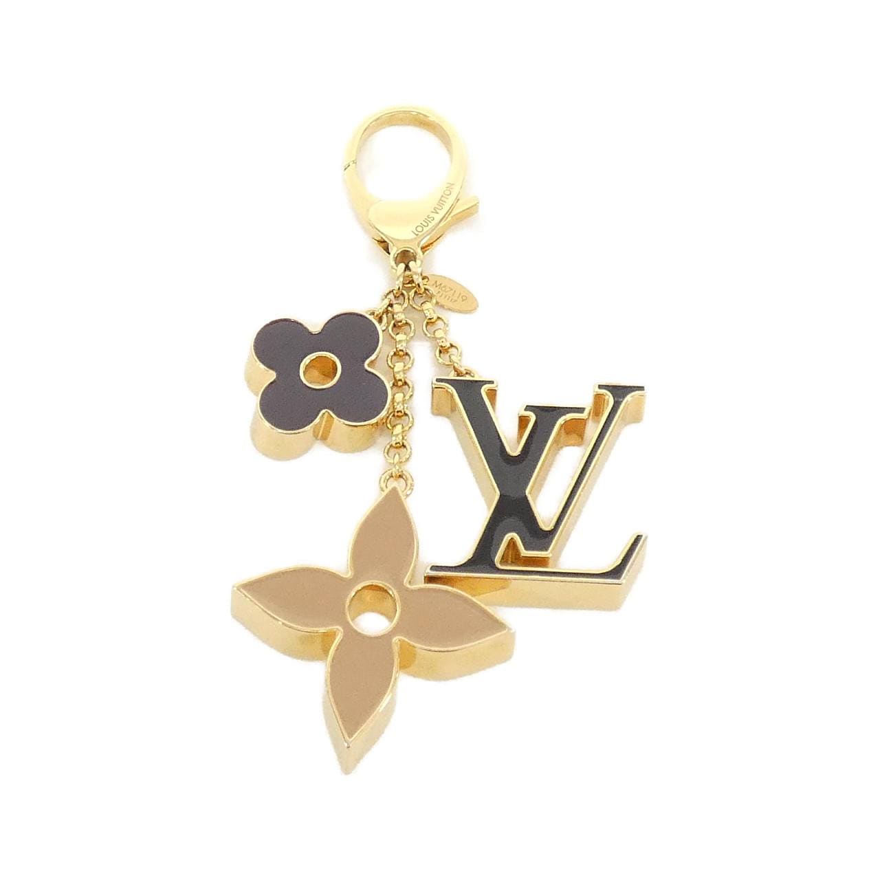 LOUIS VUITTON Bag Charm Fleur Du Monogram M67119 Qeelin