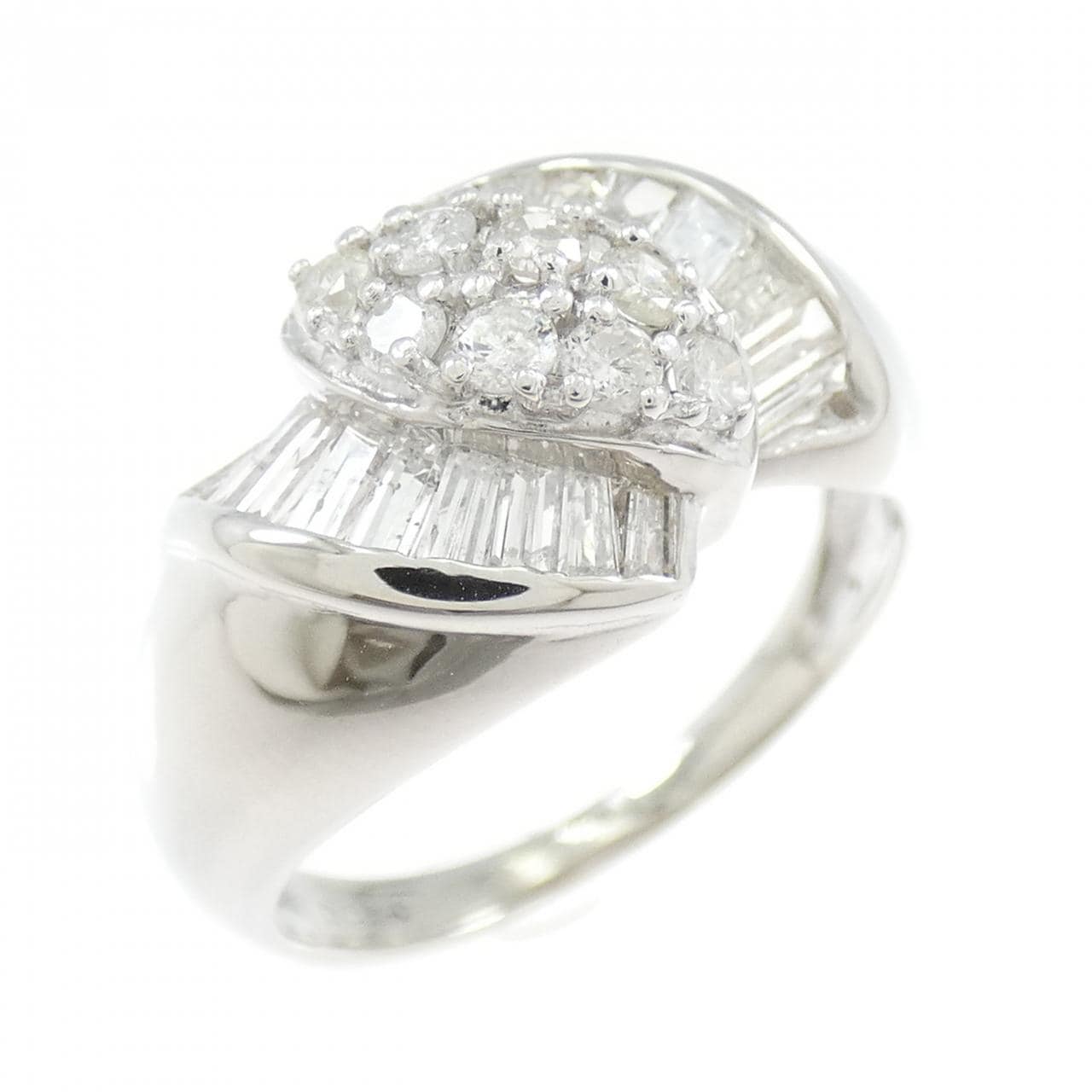 PT900 ダイヤモンド リング 1.00CT