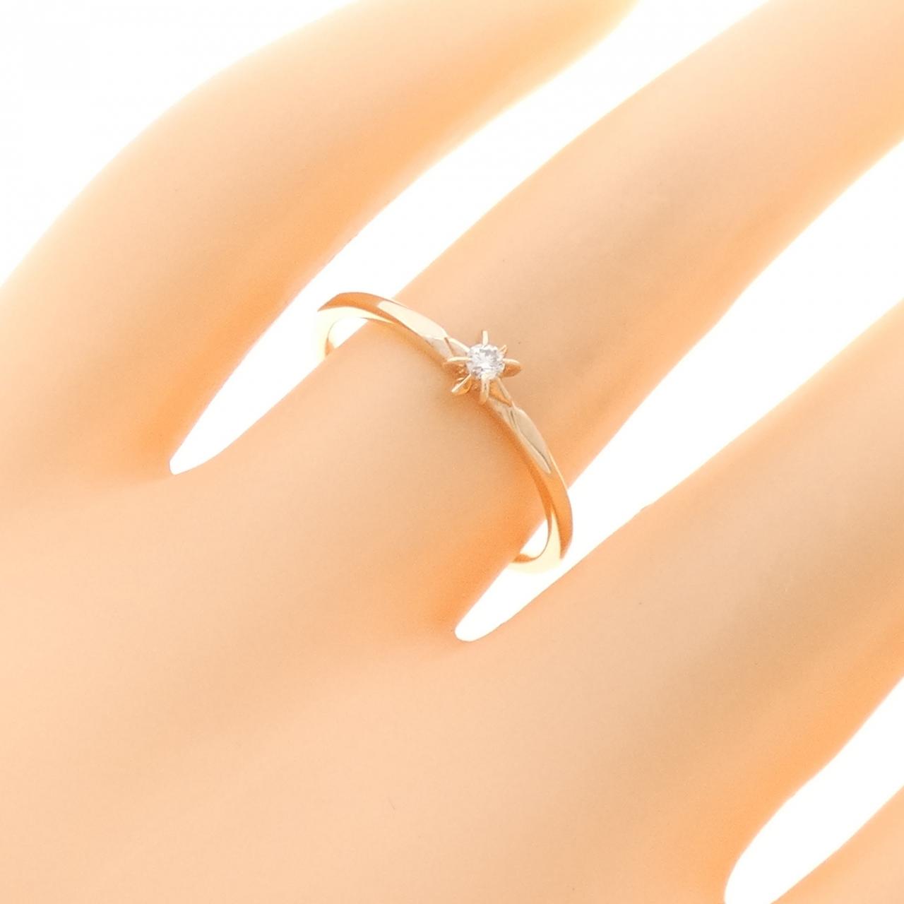 クミキョク ダイヤモンド リング 0.03CT