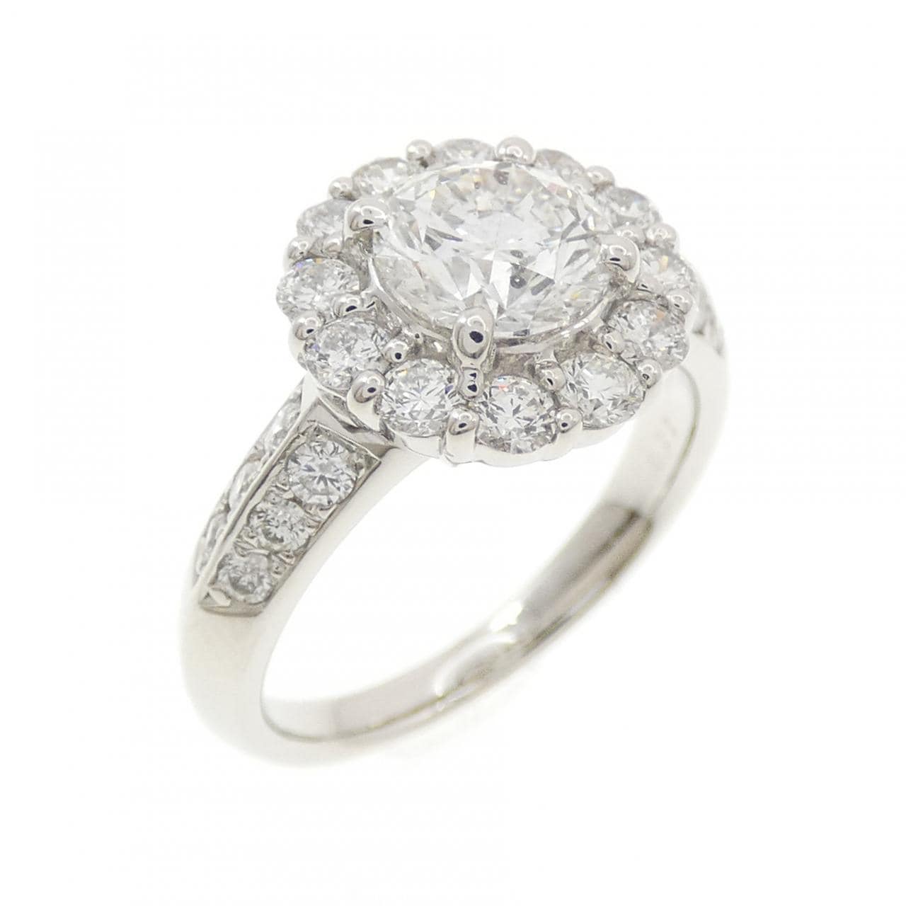 PT900 ダイヤモンド リング 1.010CT G SI2 VG
