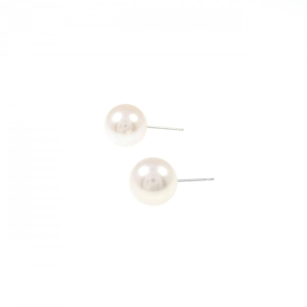 K14WG Akoya pearl earrings 9mm