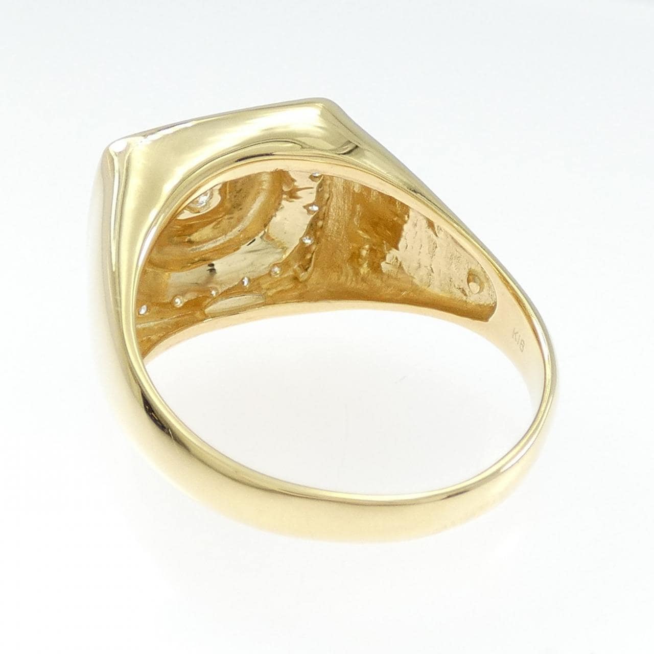 【新品】K18YG ダイヤモンド リング 0.17CT