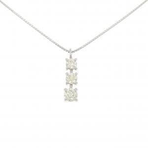 PT900/PT850 ダイヤモンド ネックレス 0.763CT