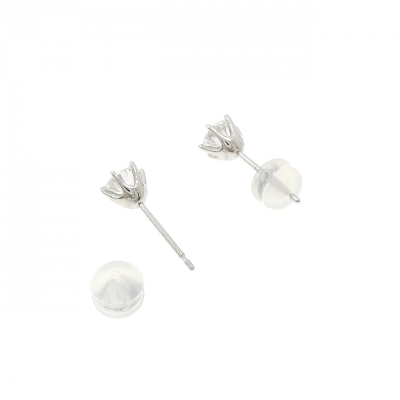 【新品】PT900 ダイヤモンド ピアス 0.324CT 0.316CT G VS2 VG