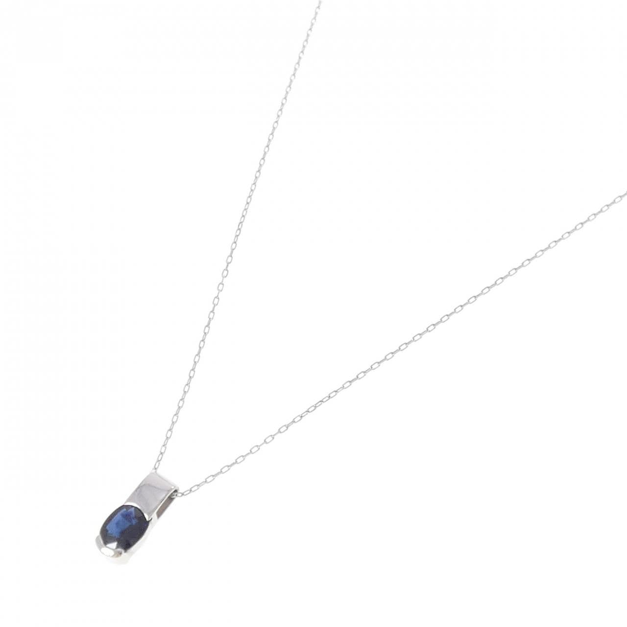 PT900/PT850 サファイヤ ネックレス 1.43CT