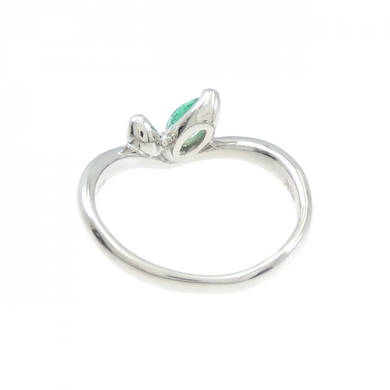 PT900 エメラルド リング 0.23CT