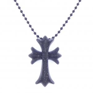 クロムハーツ CHROME HEARTS CH CRS SML PLSTC MATTE BLK GLR BALL CHAI 604175364AHXXXX445 ペンダント