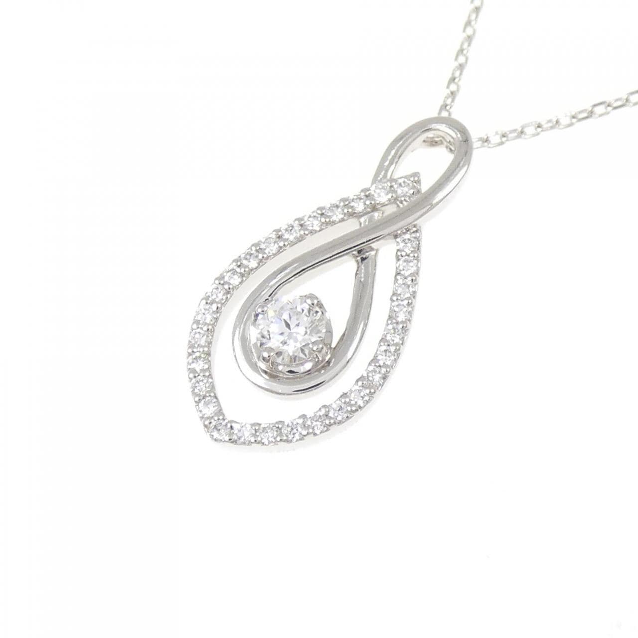 ヴァンドーム ダイヤモンド ネックレス 0.103CT