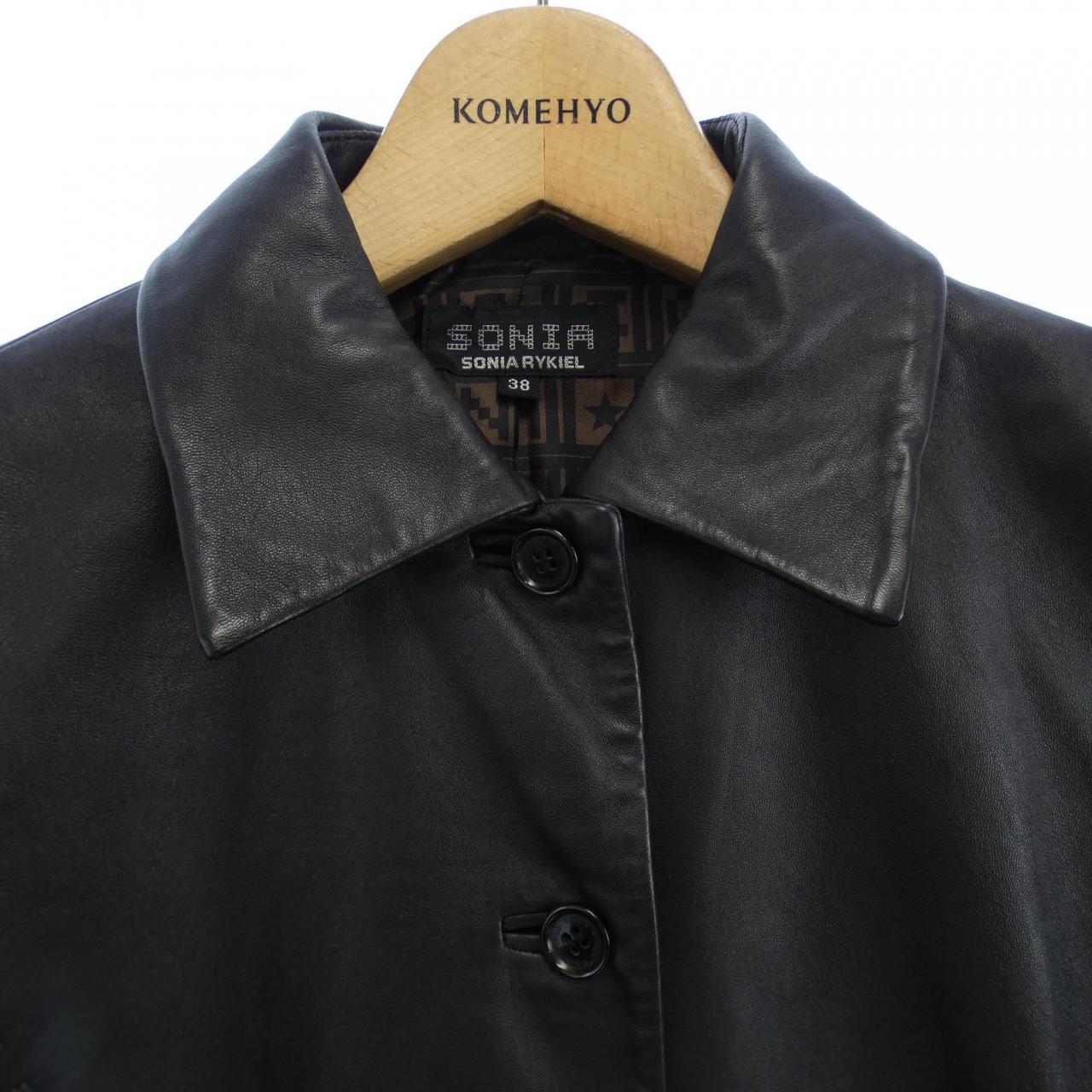 ソニアバイソニアリキエル SONIA BYSONIA RYKIEL レザージャケット
