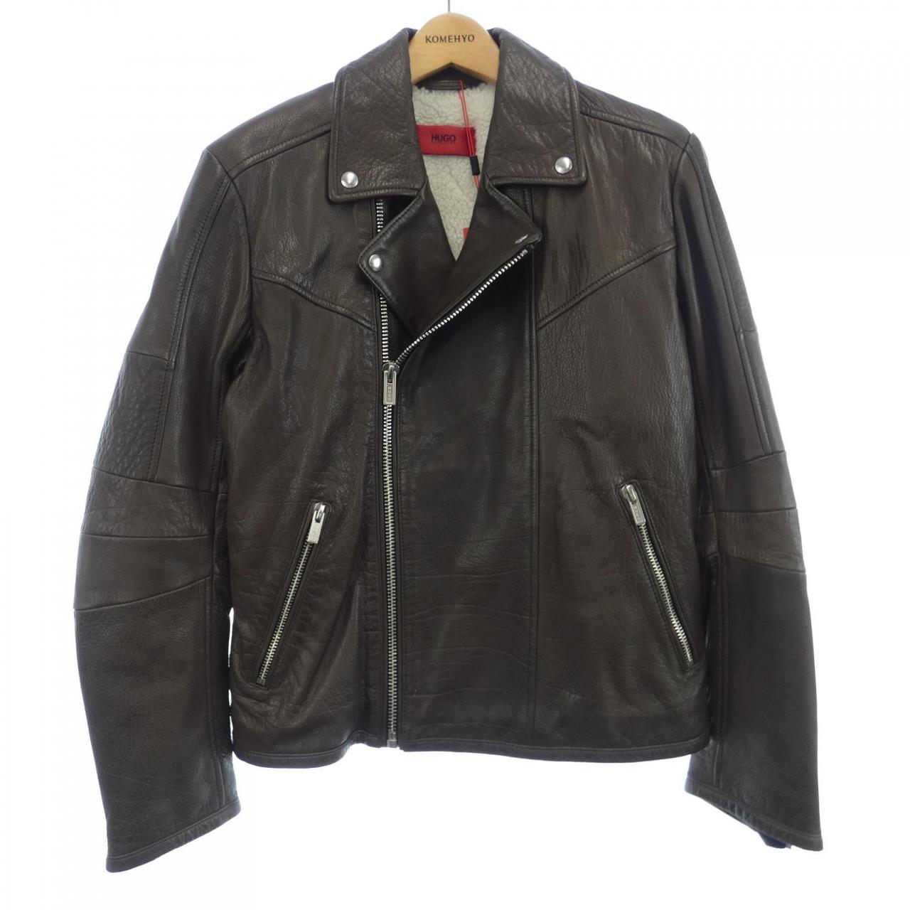 ヒューゴ HUGO レザージャケット