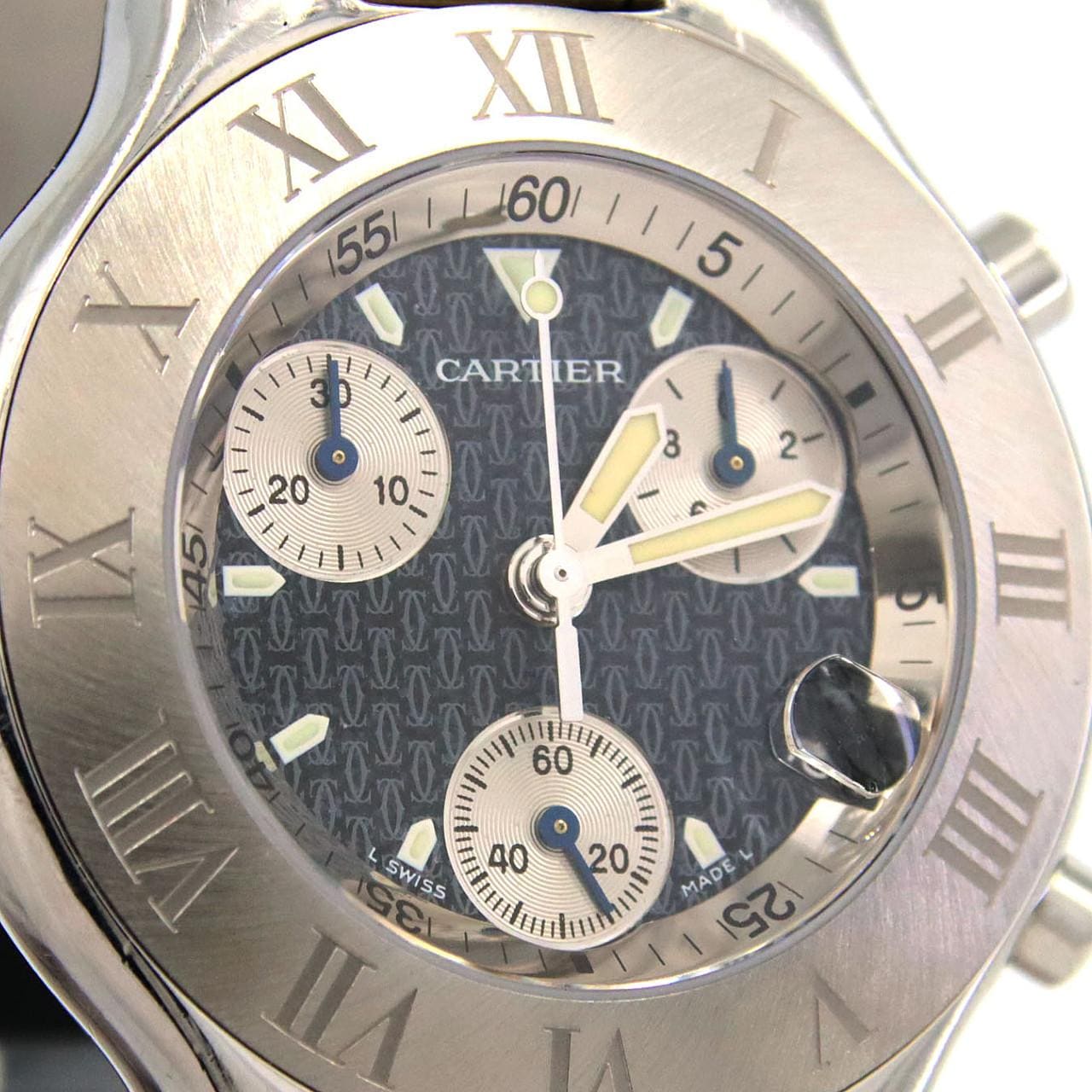 【ノーメンテナンス特価】カルティエ クロノスカフ W10125U2 SS クォーツ
