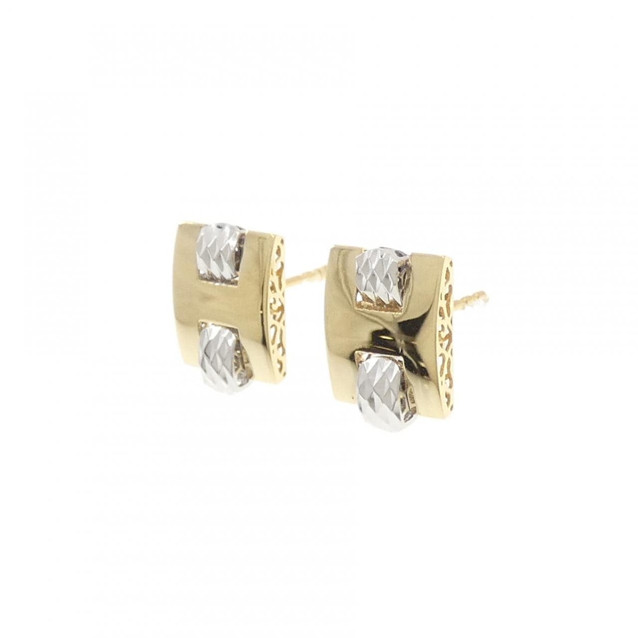 K18YG/K18WG ピアス