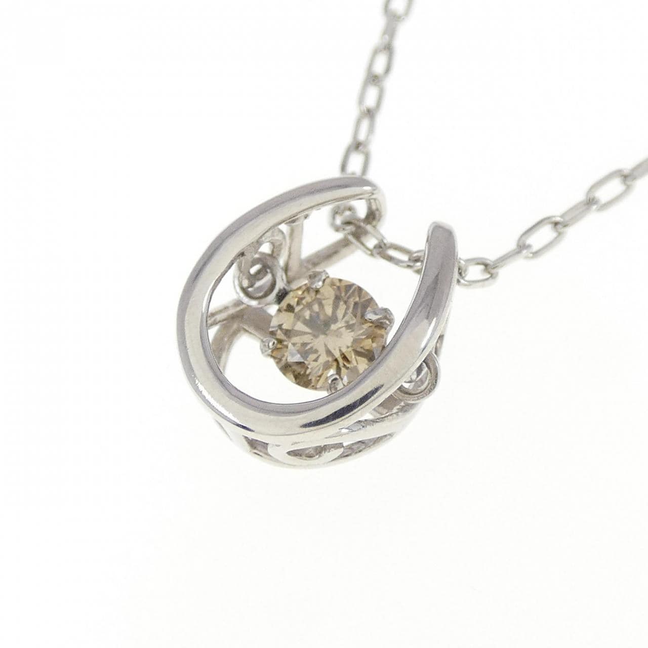 PT ダイヤモンド ネックレス 0.15CT