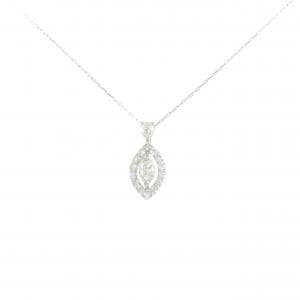 【新品】PT900/PT850 ダイヤモンド ネックレス 0.35CT