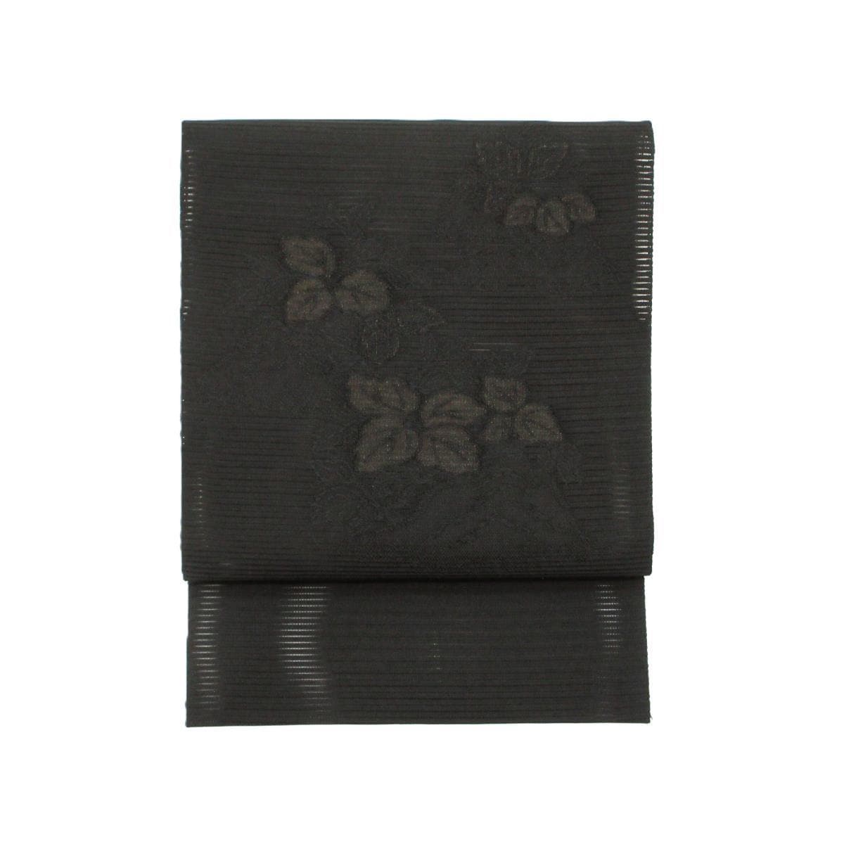 【未使用品】夏名古屋帯　喪服用　絽織