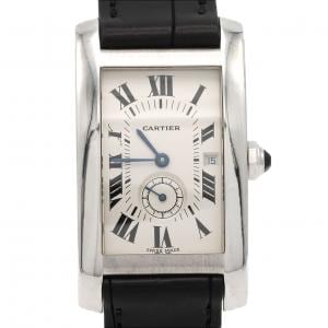 カルティエ タンクアメリカンLM WG W2600751 WG クォーツ