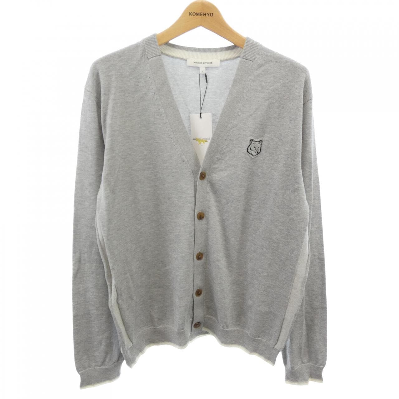 メゾンキツネ MAISON KITSUNE MM00502KT1103 カーディガン