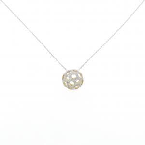 K18WG/K18YG ダイヤモンド ネックレス 0.45CT