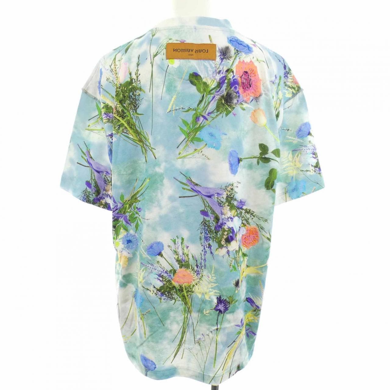 ルイヴィトン LOUIS VUITTON エンブロイダリーフラワー HIY96WNPG Tシャツ