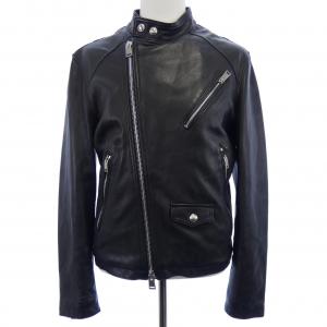 delan レザーライダースジャケット