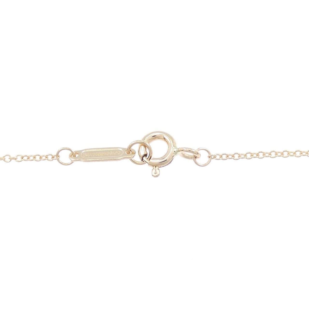 ティファニー クラウン キー ネックレス 0.11CT
