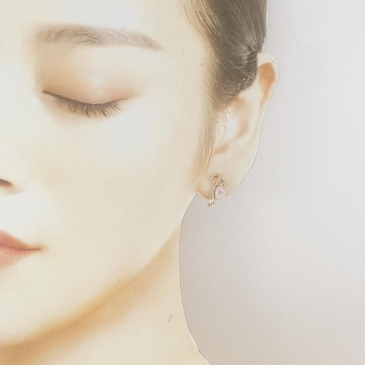 サマンサティアラ クオーツ ピアス