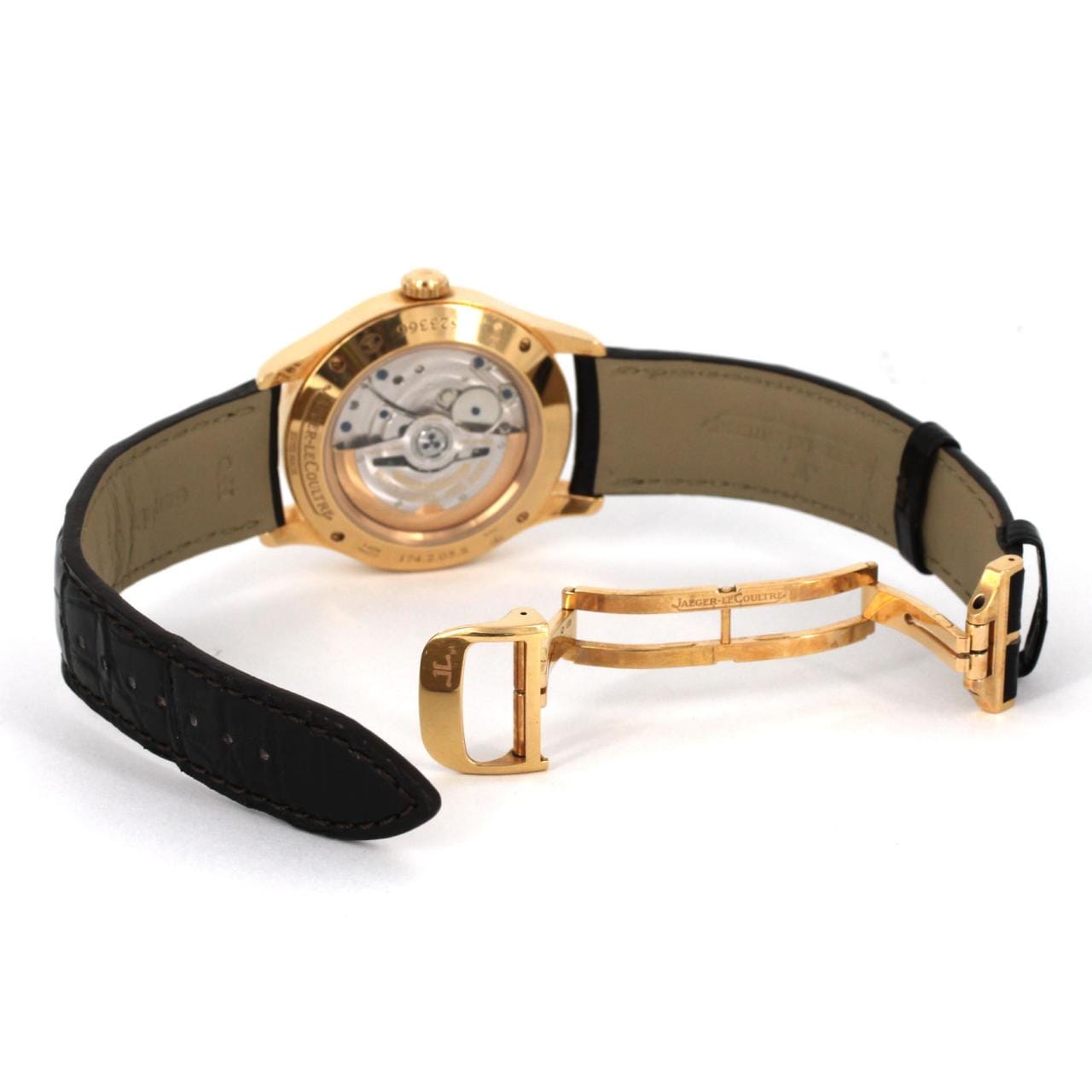 【ノーメンテナンス還元価格】ジャガー･ルクルト マスターホームタイム PG 174.2.05.S/Q1622430 PG･RG 自動巻