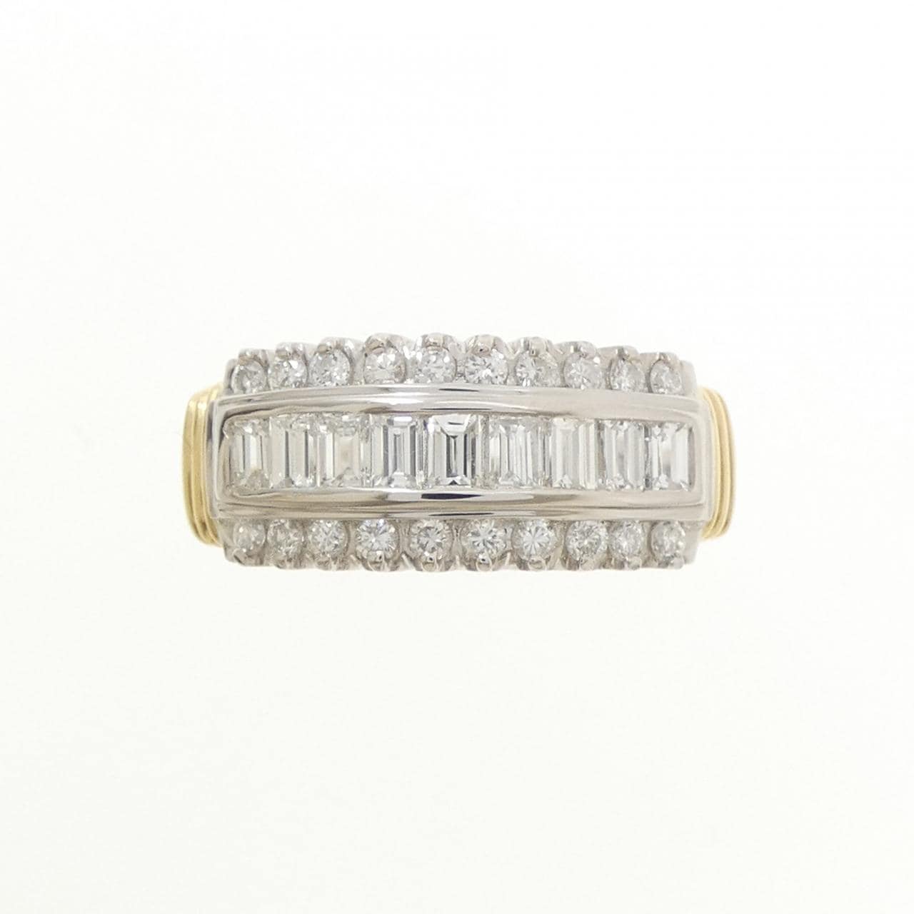 PT900/K18YG ダイヤモンド リング 1.00CT