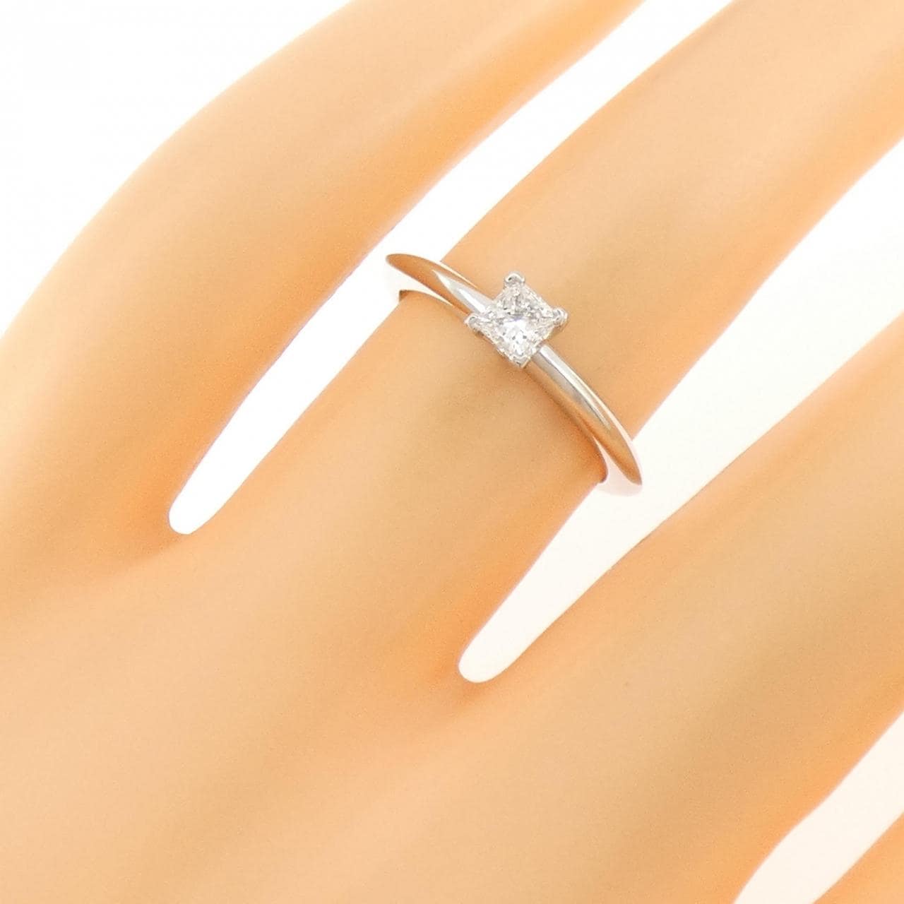 ティファニー プリンセス リング 0.18CT