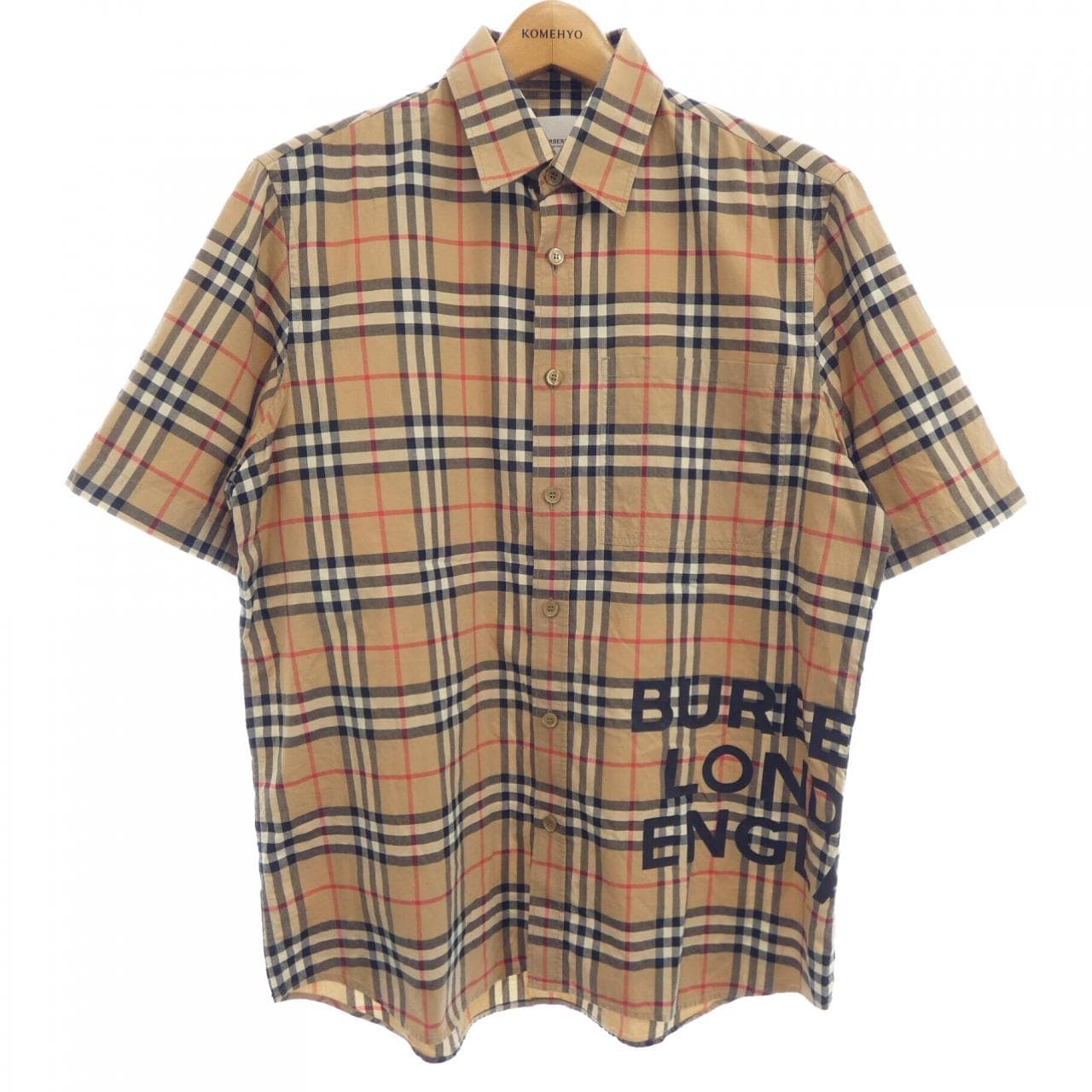 バーバリー BURBERRY S／Sシャツ