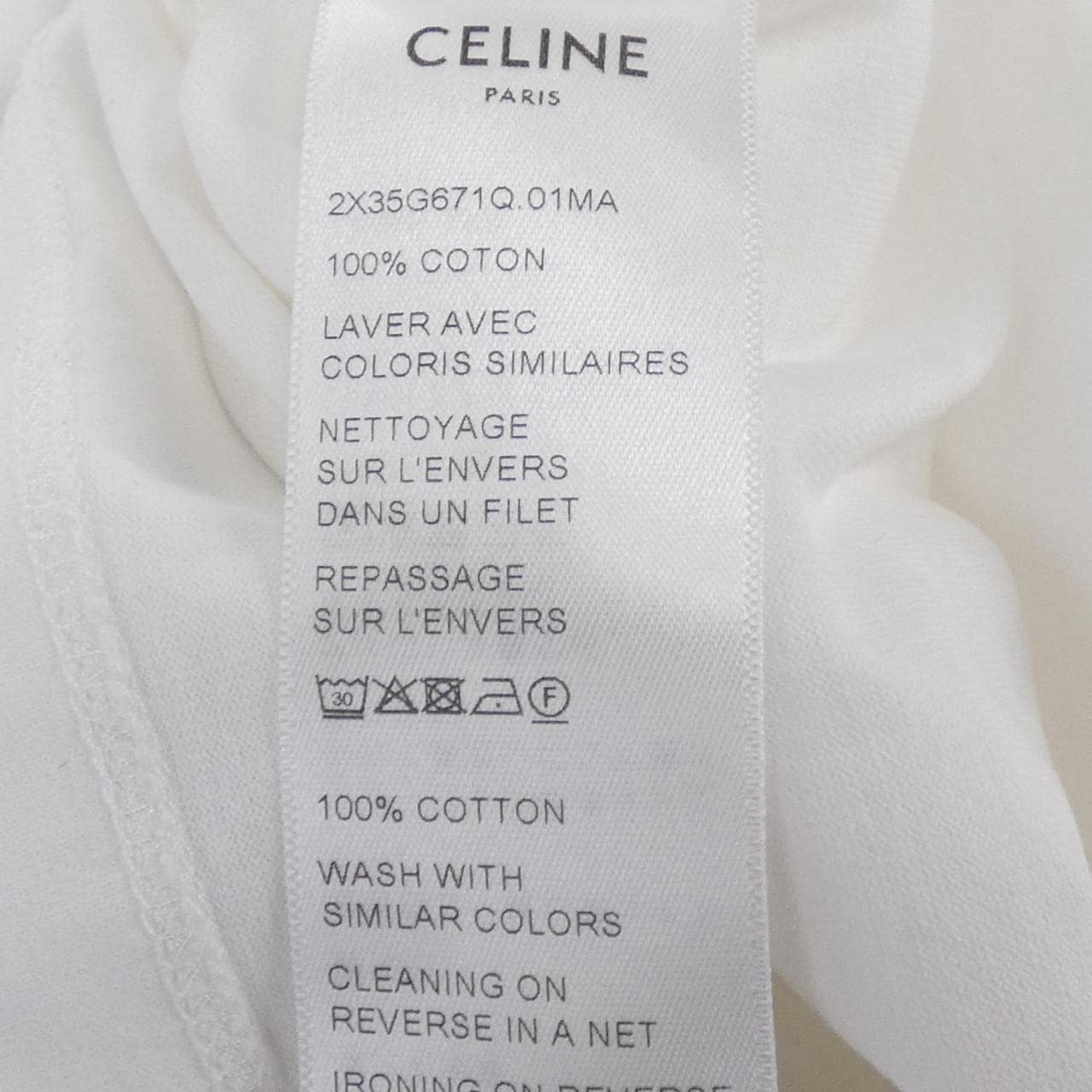 セリーヌ CELINE 2X76G671Q エディ期 Tシャツ
