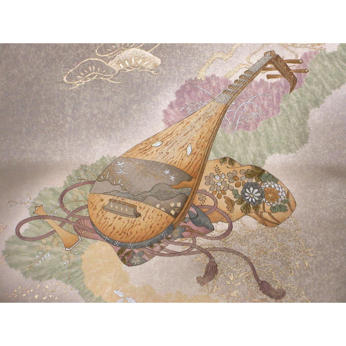 袋帯　樽本伊勢蔵