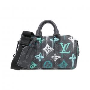 ルイヴィトン モノグラム エクリプス(LVグラフィティ ヴェール) キーポル バンドリエール 25cm M21399 ボストンバッグ