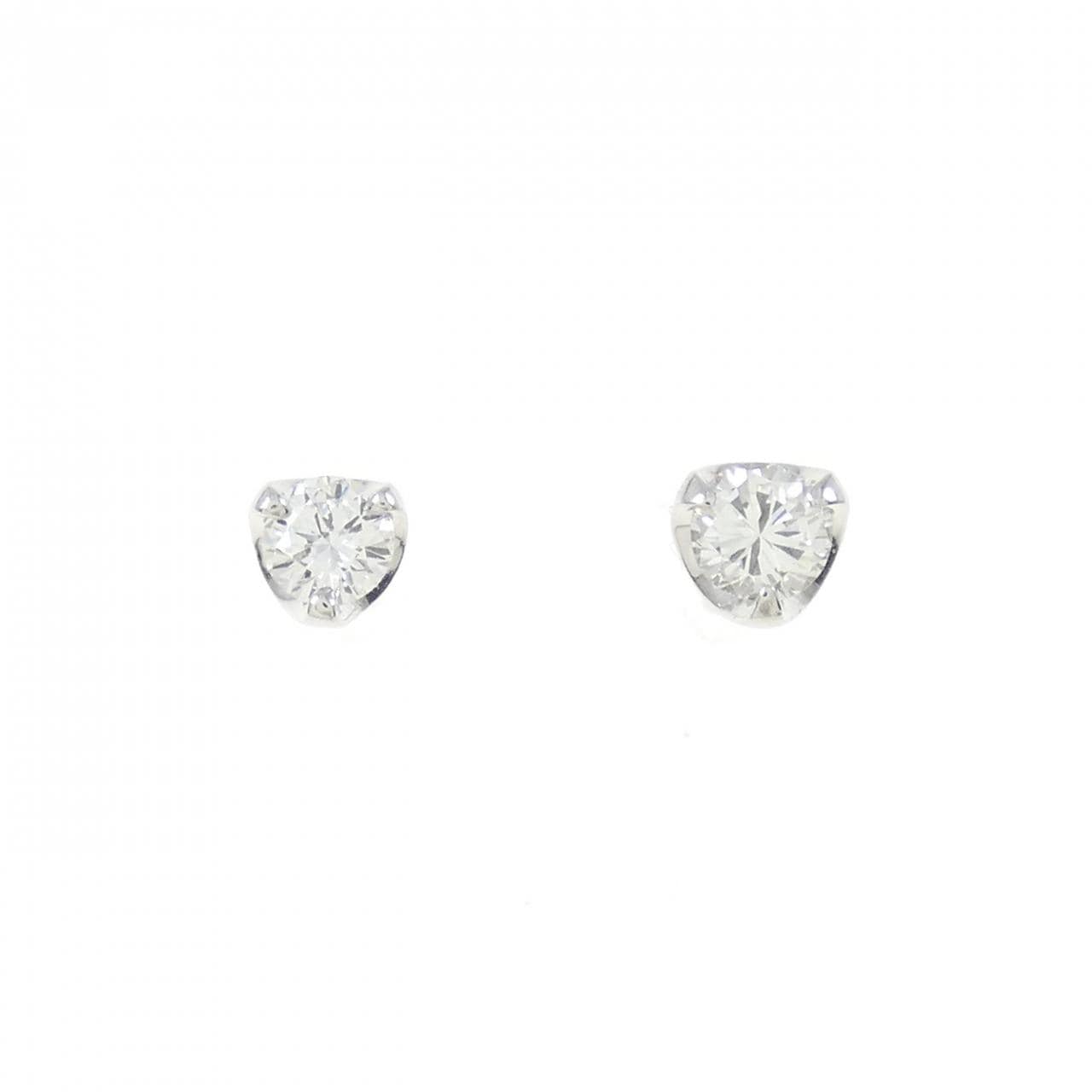 PT ダイヤモンド ピアス 0.323CT