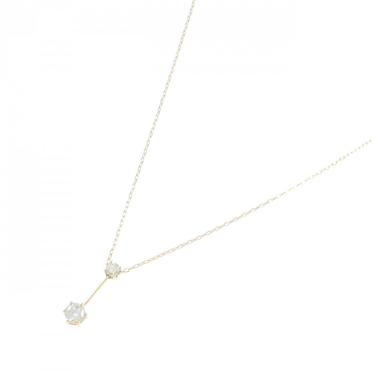 K18YG ダイヤモンド ネックレス 0.50CT