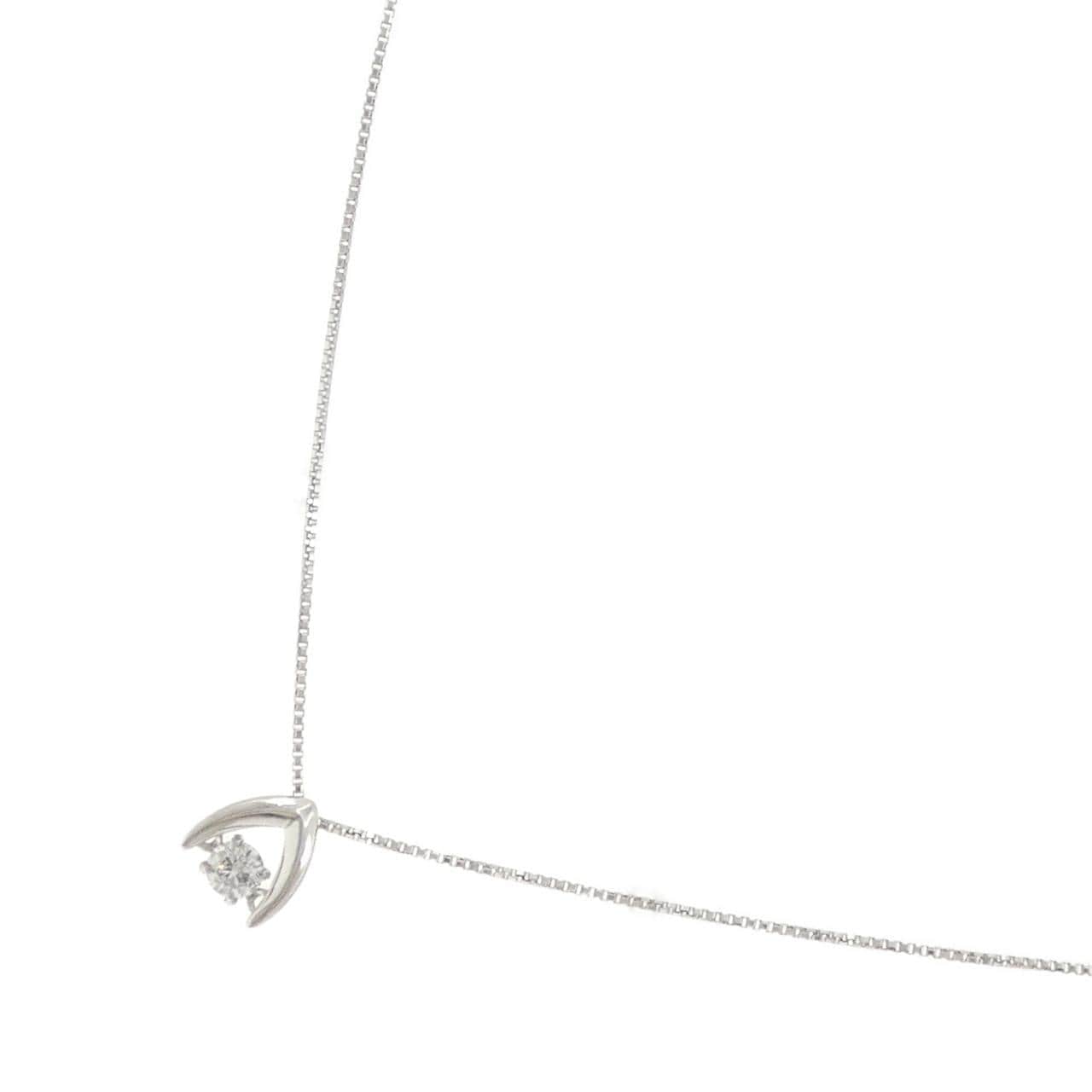 PT900/PT850 ダイヤモンド ネックレス 0.093CT