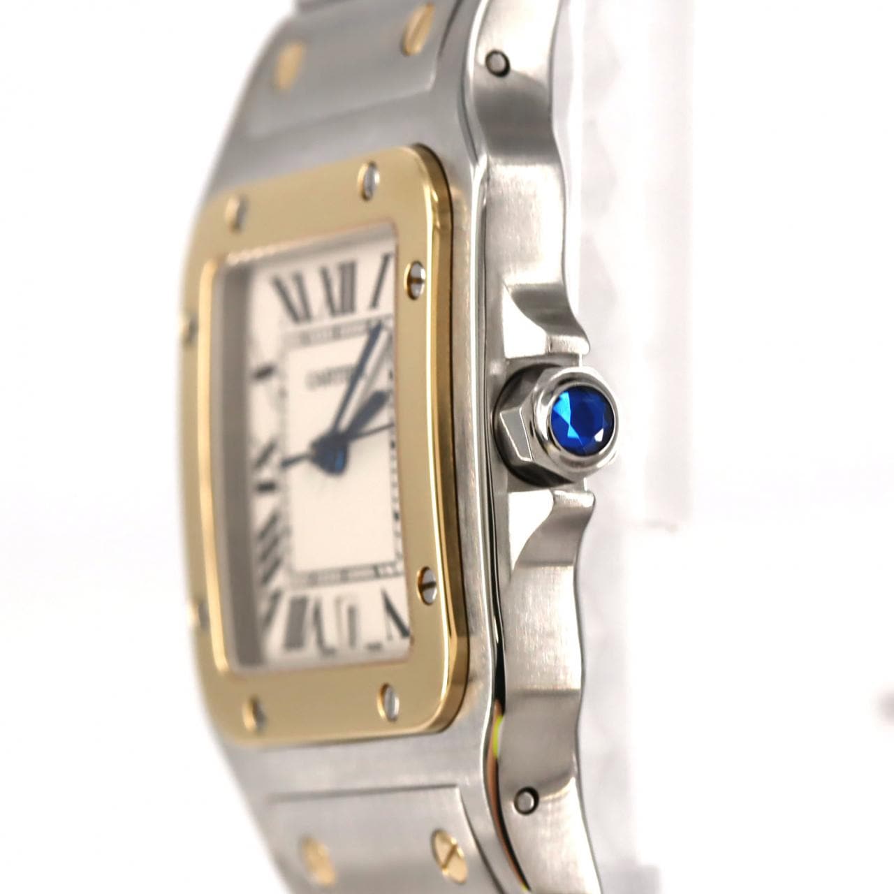 Cartierのケース、サントスガルベLMW20011C4の4コマセット Cartierの