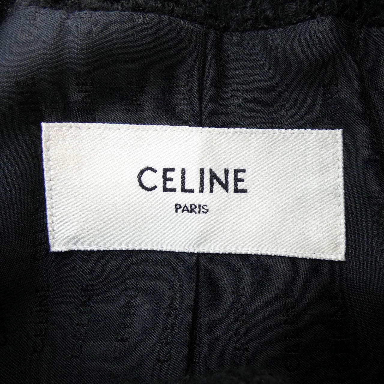 セリーヌ CELINE シャスールジャケット 2V00C764L ノーカラージャケット