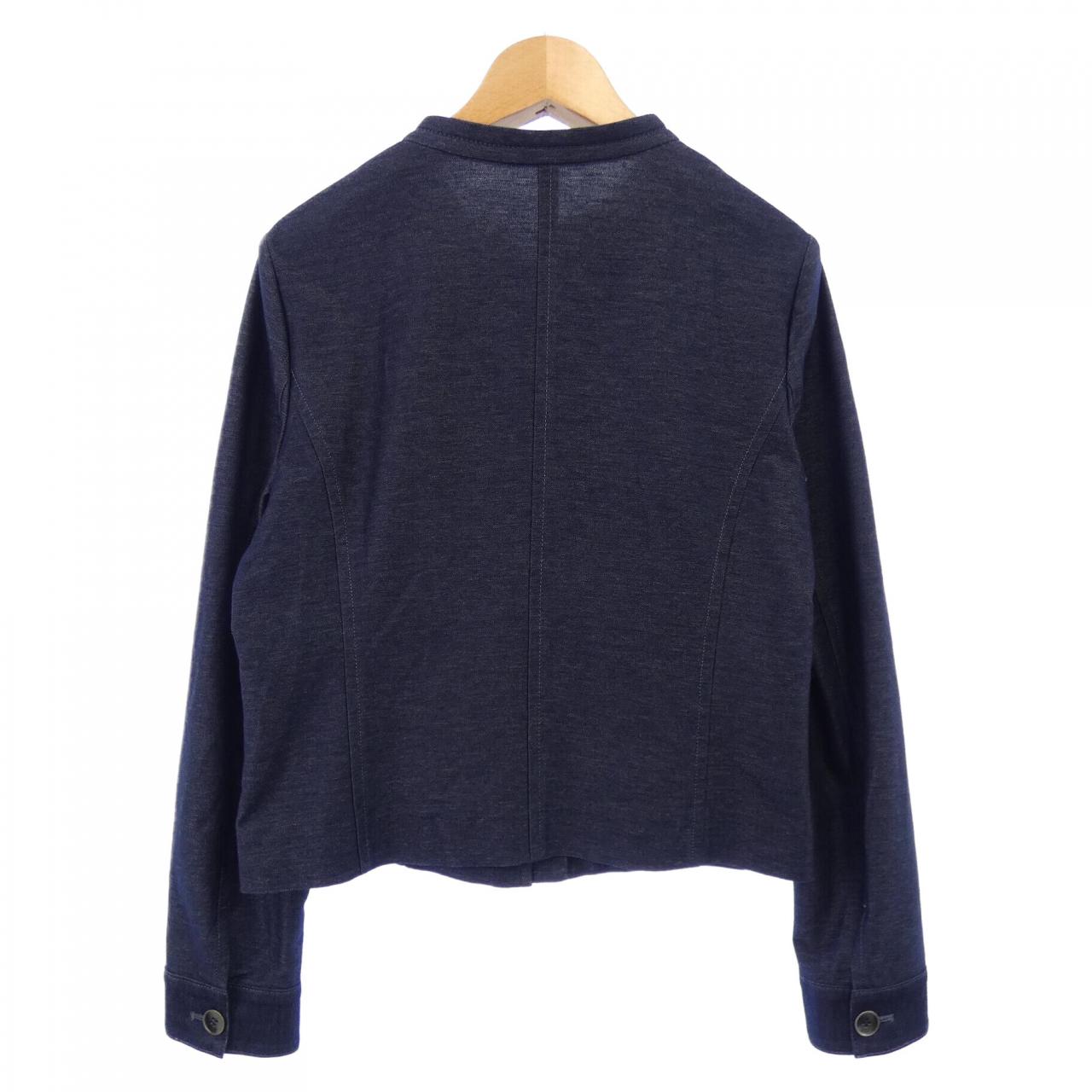 レリアン LEILIAN ノーカラージャケット