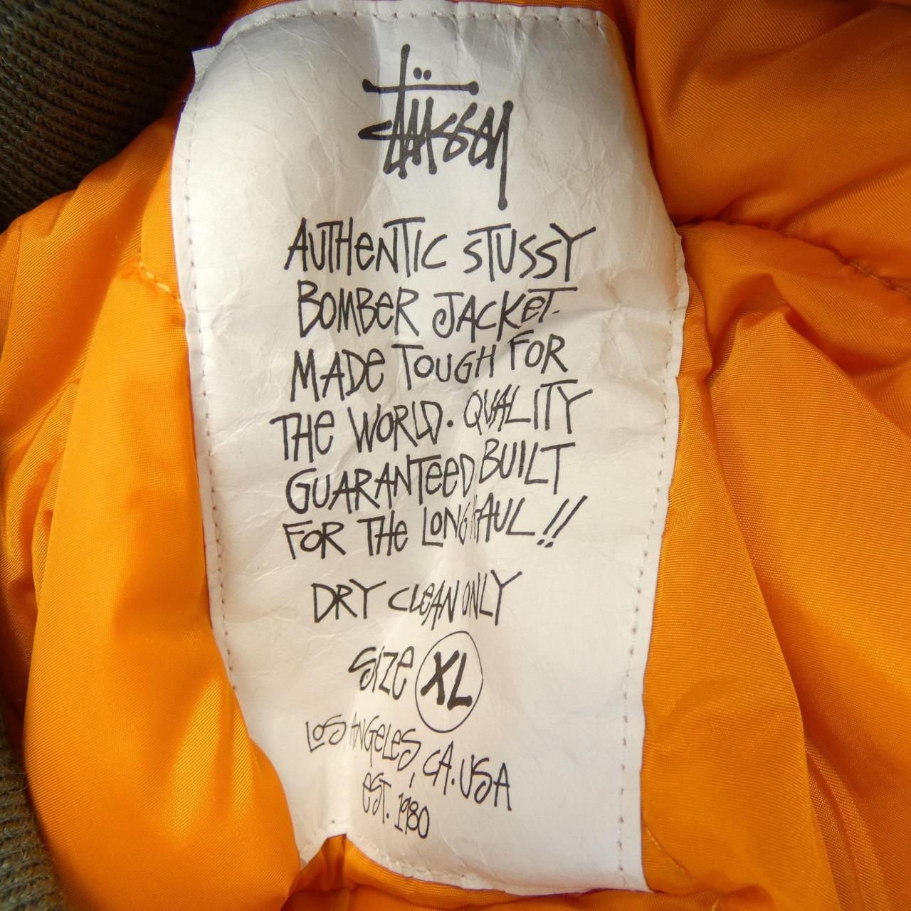 ステューシー STUSSY BUILT REVERSIBLE BOMBER J ジャケット