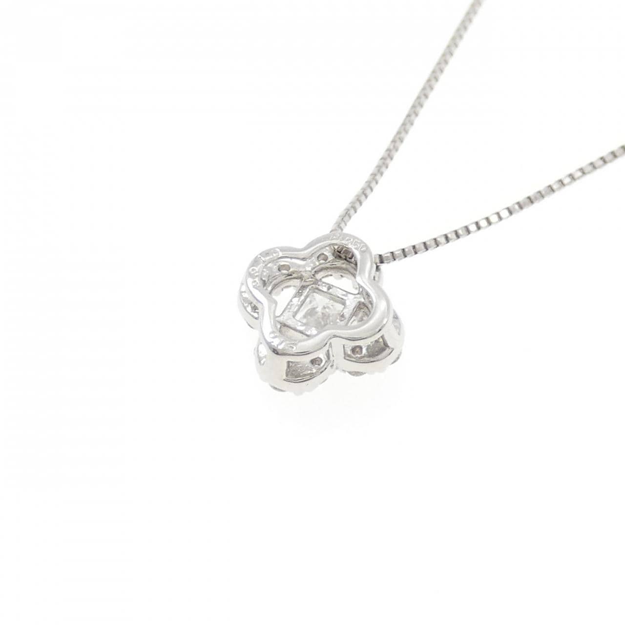 PT950/PT850 ダイヤモンド ネックレス 0.183CT