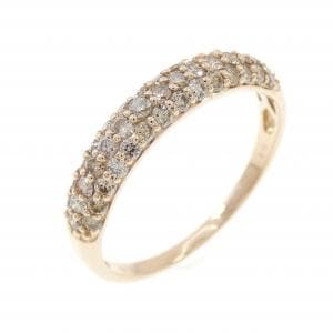 ジーエスティービー ダイヤモンド リング 0.75CT