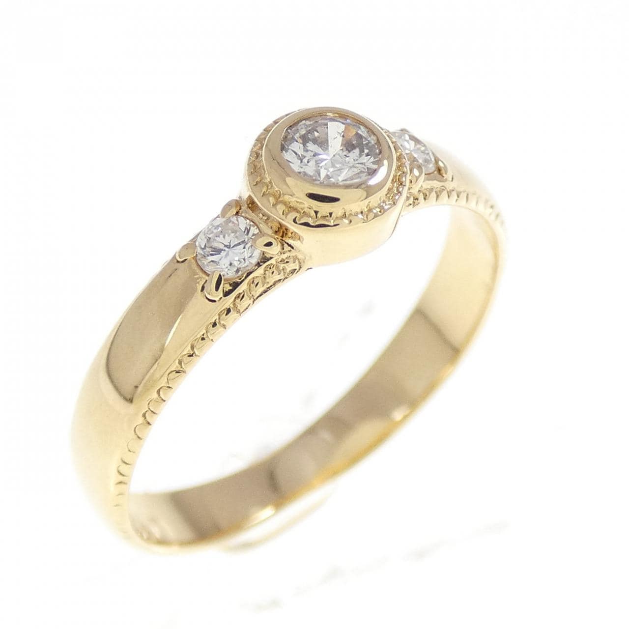 K18YG ダイヤモンド リング 0.17CT