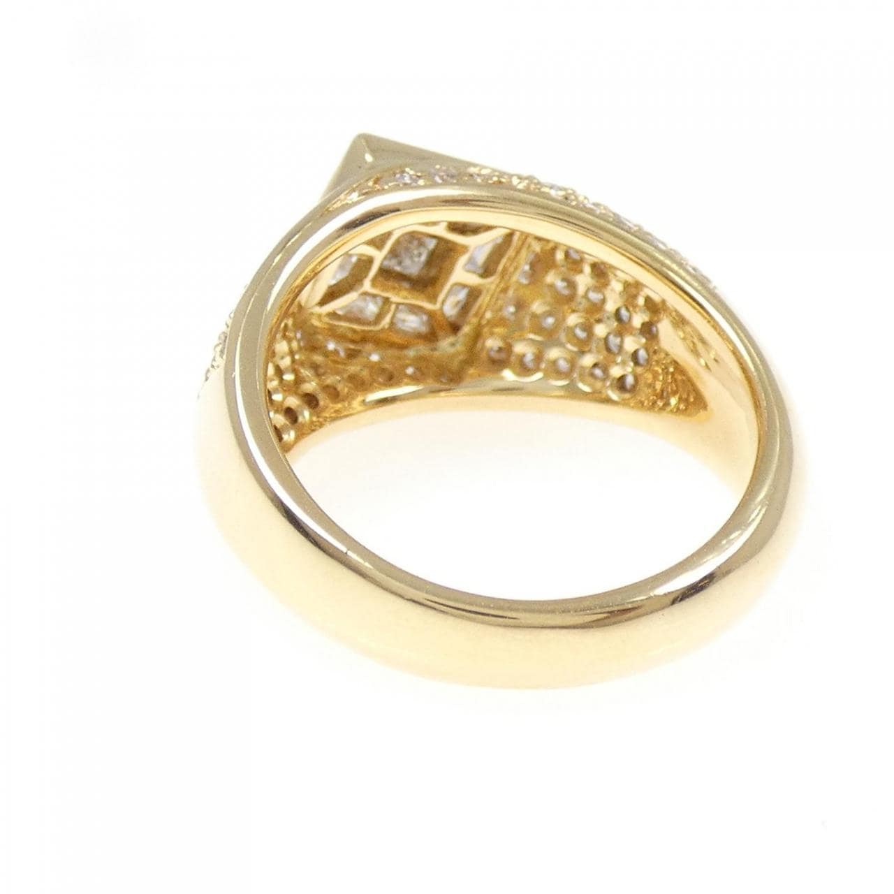 750YG ダイヤモンド リング 1.74CT