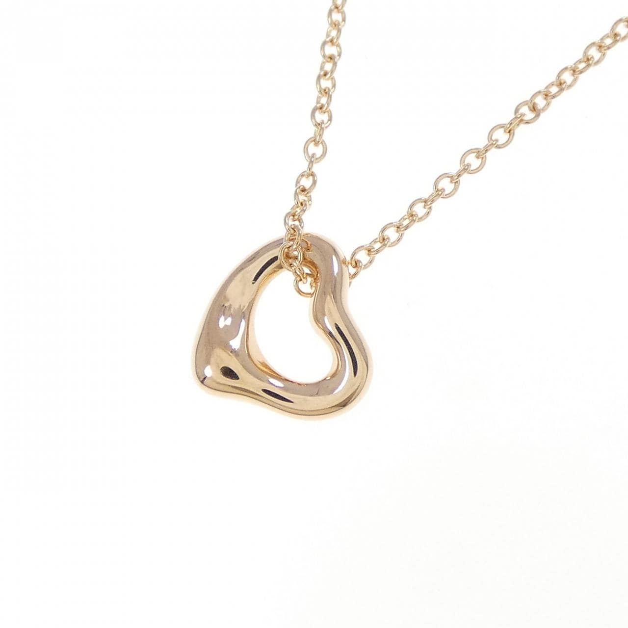 ティファニー オープンハート ネックレス